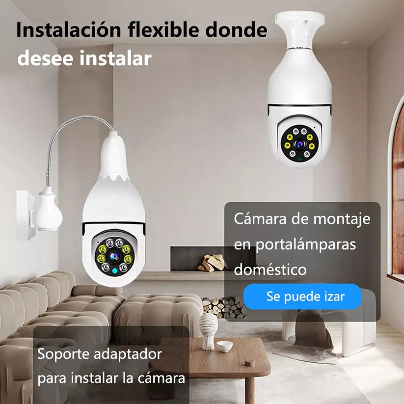 🛡️ Enfoque de seguridad + tecnología 🚨 Vigila en 360° sin que lo noten 💡