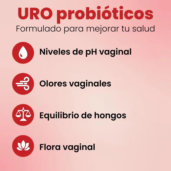 Alivio íntimo en días — Recupera tu bienestar con Uro Probióticos + Envío GRATIS.