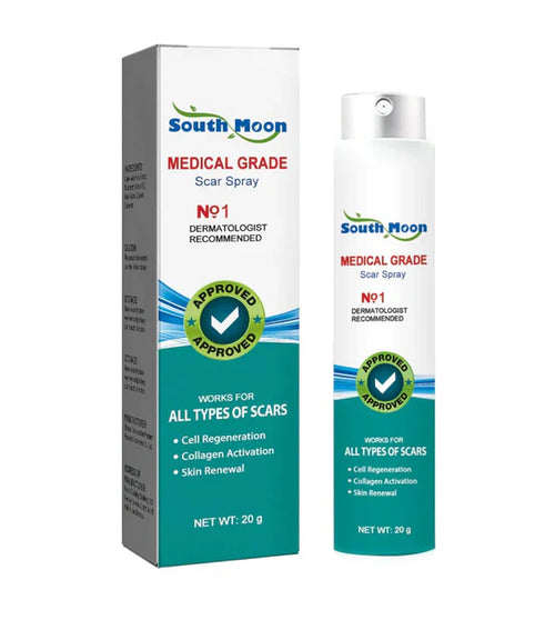 Spray Regenerador South Moon – Fórmula dermatológica avanzada para borrar cicatrices + envío gratis