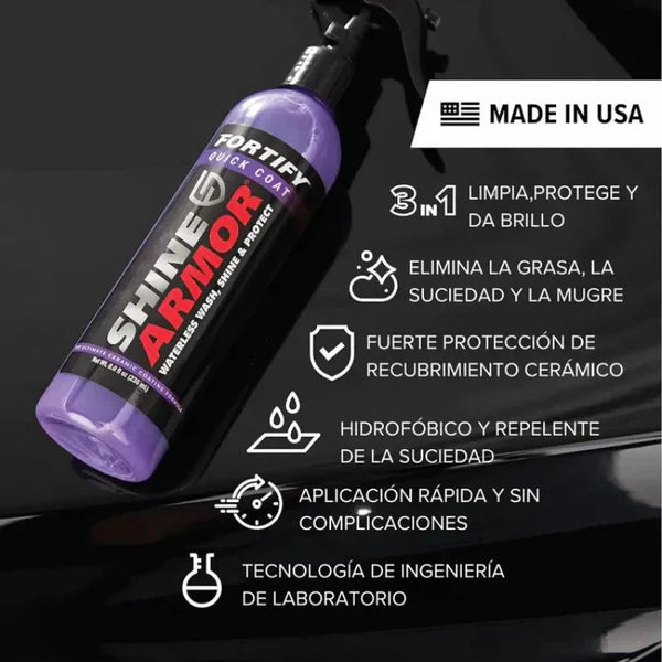 Spray Premium Cerámico Restaurador de Pintura: Brillo y Eliminación de Rasguños + Envío Gratis