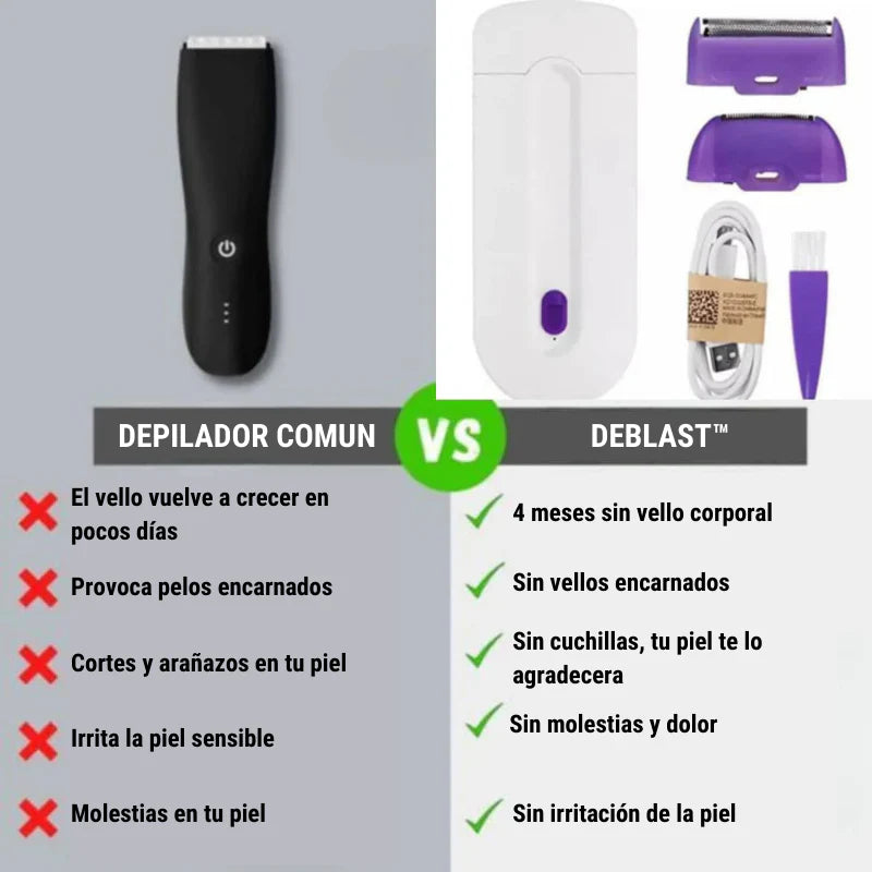 🔥 ¡Adiós al vello en segundos! EpiLux® deja tu piel suave y sin irritación 🌸✨