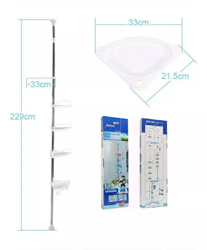 ¡Nuevo Esquinero de Ducha! Organiza tu baño y ahorra espacio con estilo +ENVIO GRATIS