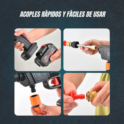 🎁 Compra tu Hidrolavadora Inalámbrica 48V, recibe una Lampara Solar Led ¡GRATIS!