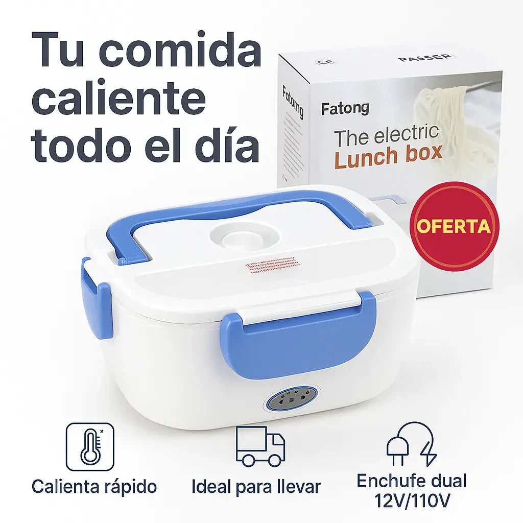 ¡Aprovecha ahora! Lonchera eléctrica premium en oferta - práctica, rápida y portátil.