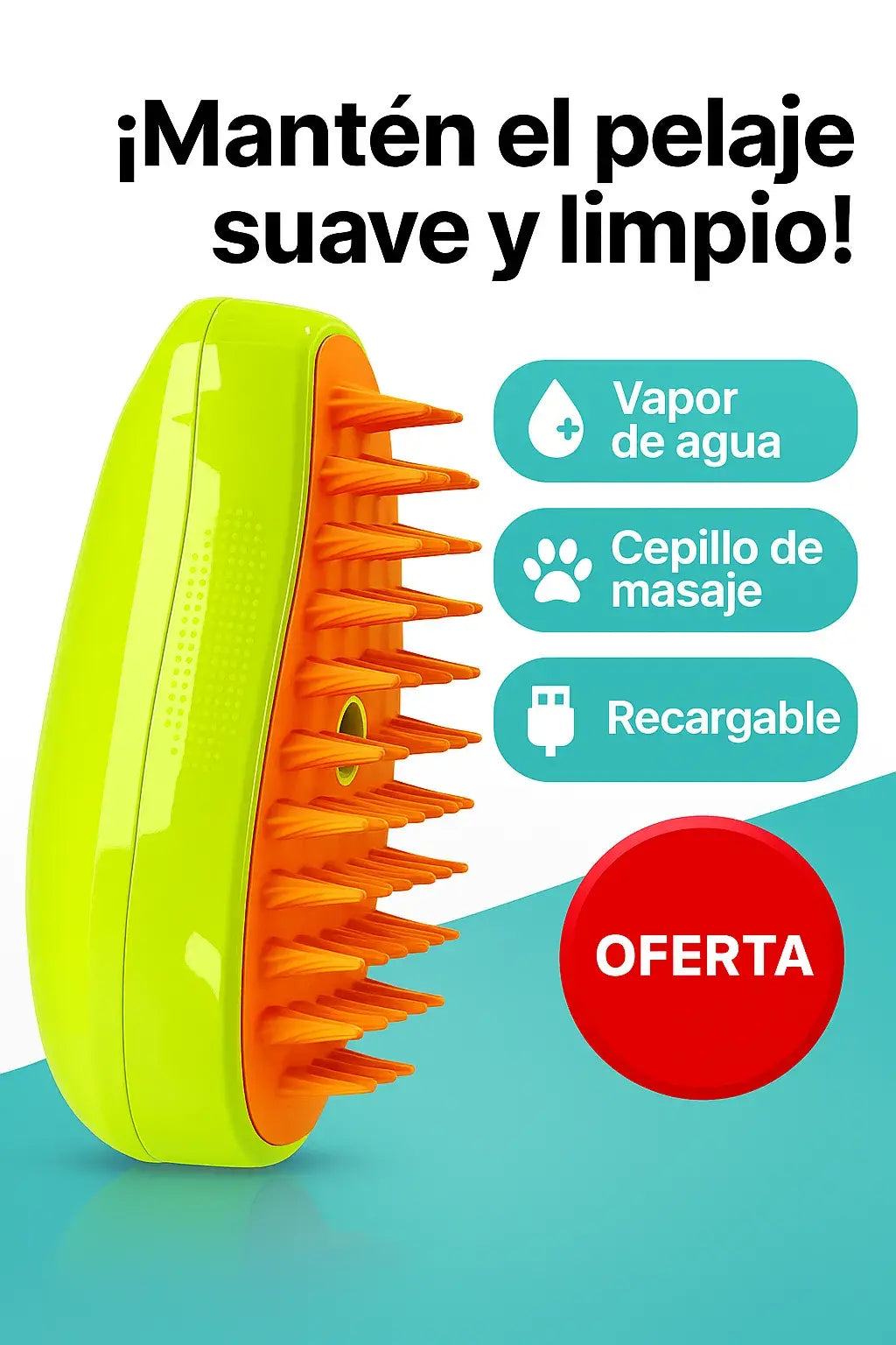 ¡GRAN OFERTA! "Sin pelo, sin olor, sin estrés. ¡Baña fácil a tu mascota! + ENVÍO GRATIS