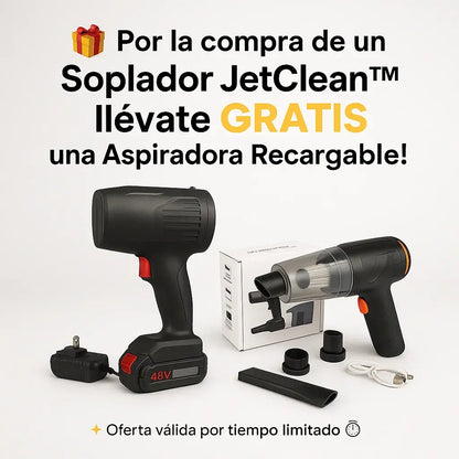 Llévate tu Soplador JetClean™ + una Aspiradora Recargable de REGALO 🎁