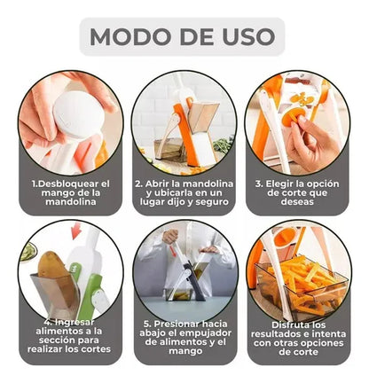 ¡Oferta Limitada!  Corta Fácil, Rápido y Como un Chef  +  Envío Gratis.