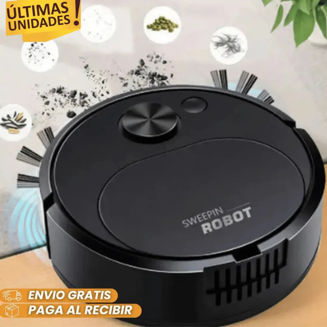 Sweepin Robot – ¡Tu Hogar Siempre Impecable sin Mover un Dedo!  ¡OFERTA ESPECIAL HOY!