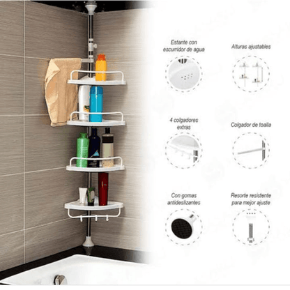 ¡Nuevo Esquinero de Ducha! Organiza tu baño y ahorra espacio con estilo +ENVIO GRATIS