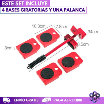 MobiLift – Kit de elevación inteligente para muebles y electrodomésticos + ENVIO  GRATIS