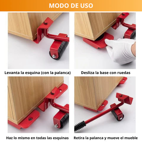MobiLift – Kit de elevación inteligente para muebles y electrodomésticos + ENVIO  GRATIS