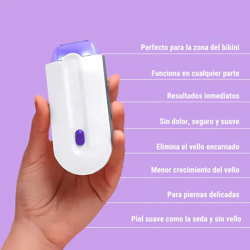 🔥 ¡Adiós al vello en segundos! EpiLux® deja tu piel suave y sin irritación 🌸✨